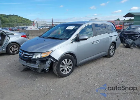 2016 Honda Odyssey Se from USA, damaged, VIN 5FNRL5H31GB109718